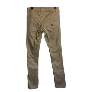 Dickies Khaki Low Rise Straight Leg Work Pants Size 3 Y2K 29x32